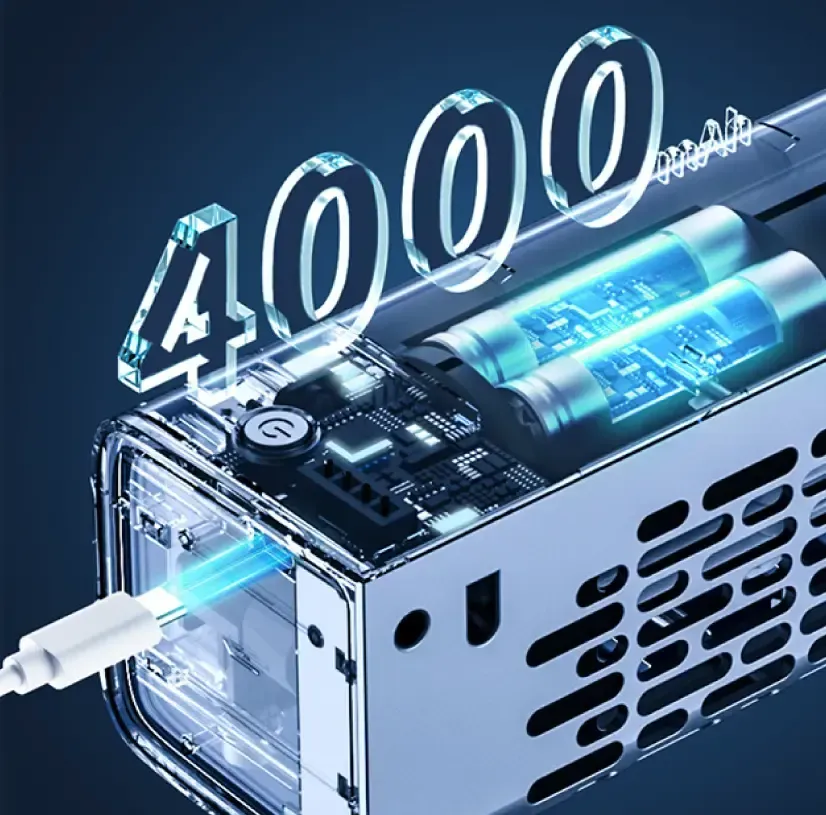 Qinux BreezaMax USB rechargeable battery